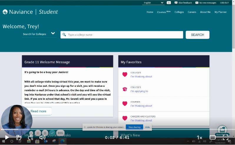 naviance search video 